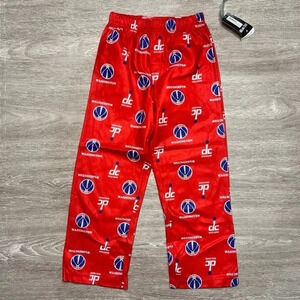 NWT Washington Wizards NBA Kids Pajama Pants Red Basketball Fan Gear Size‎ Large